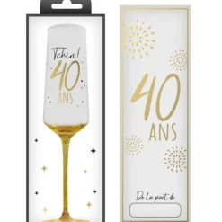 Lunettes à confettis pour anniversaire - Âge au choix