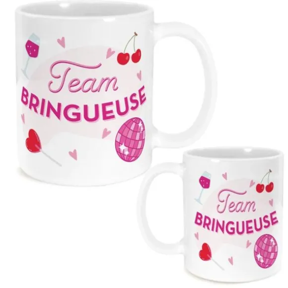 Mug Anniversaire à paillettes pour femme - Âge au choix