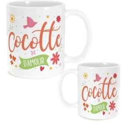 Mug Anniversaire à paillettes pour femme - Âge au choix