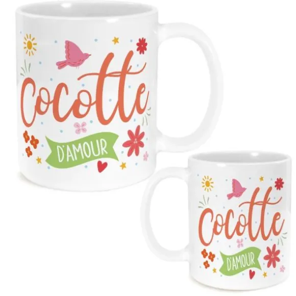 Mug Anniversaire à paillettes pour femme - Âge au choix