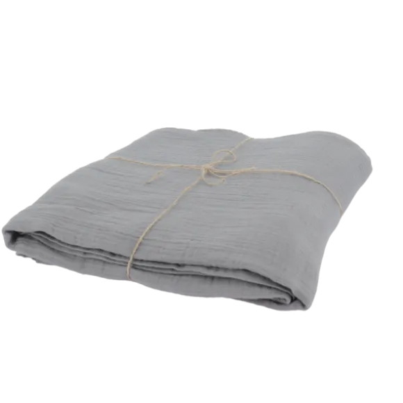 Nappe en gaze de coton - 1,30 x 2,40 m - Couleur au choix