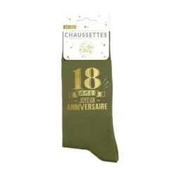 Paire de chaussettes pour homme pour anniversaire - Âge au choix