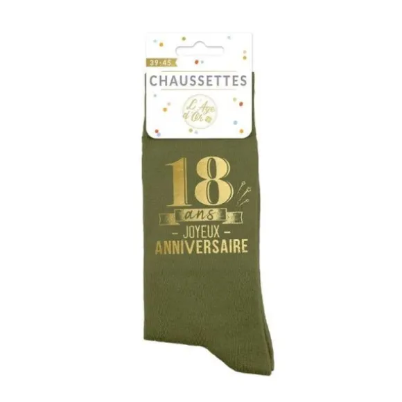 Paire de chaussettes pour homme pour anniversaire - Âge au choix