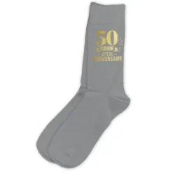 Paire de chaussettes pour homme pour anniversaire - Âge au choix