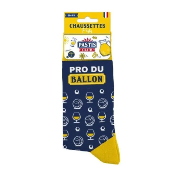 Paire de chaussettes pour homme - Pro du ballon - Collection Pastis Club