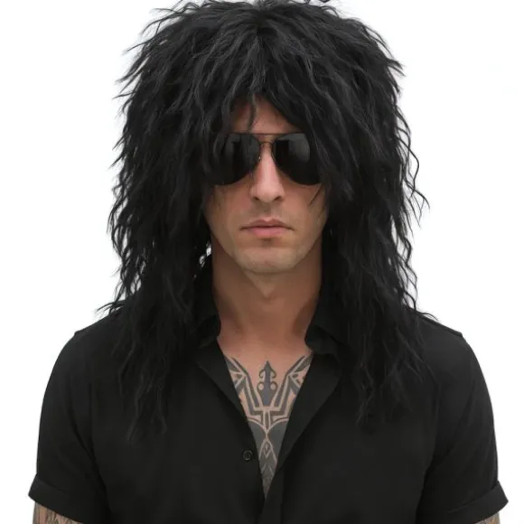 Perruque de Rocker pour homme