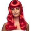 Perruque Femme Chic - Rouge