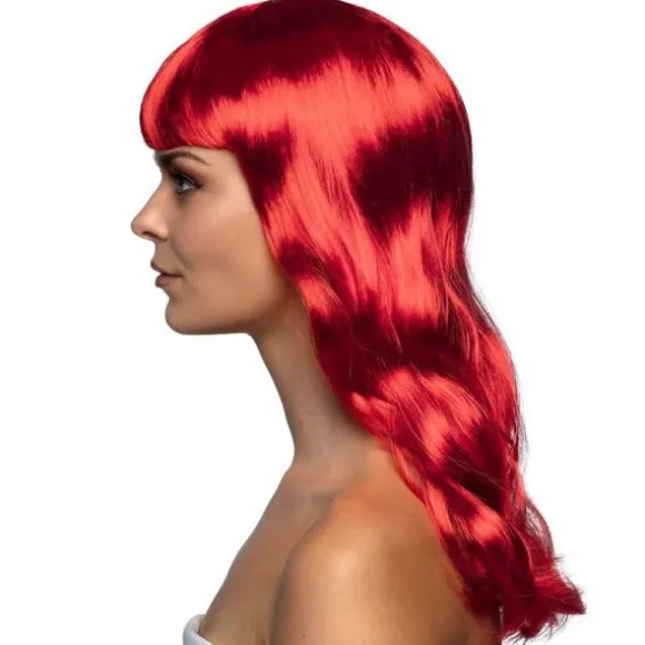 Perruque Femme Chic - Rouge