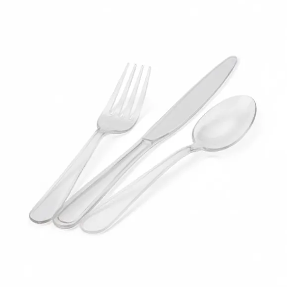 10 petites cuillères réutilisables en plastique - 13 cm - Couleur au choix