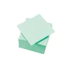 50 Petites Serviettes Microgaufrées - Aqua