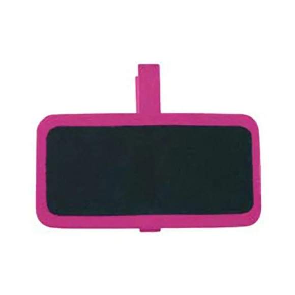 Porte-noms mini ardoises x12 - Fuchsia