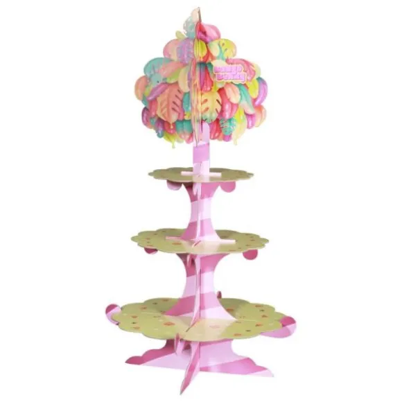 Présentoir de 3 étages à gâteaux - 29,3 x 63,7 cm - Bangoberry ®