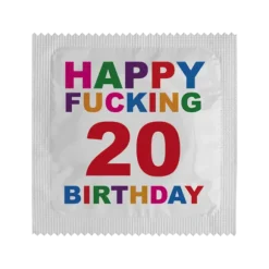 Préservatif Humoristique - Happy Fucking Birthday