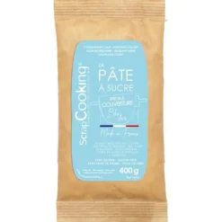 Pâte à sucre pour couverture et décorations de gâteaux - 400 grammes - Couleur au choix