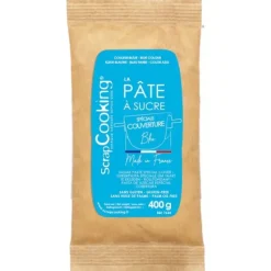 Pâte à sucre pour couverture et décorations de gâteaux - 400 grammes - Couleur au choix