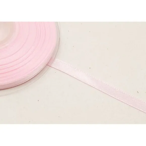 Rouleau de ruban en satin - 25 m - Couleur au choix