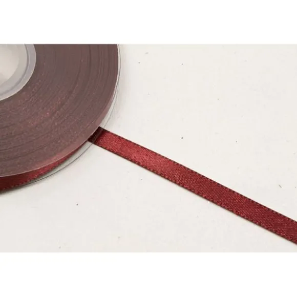 Rouleau de ruban en satin - 25 m - Couleur au choix