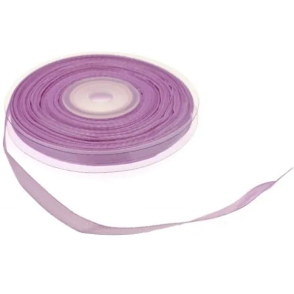 Rouleau de ruban en satin - 25 m - Couleur au choix