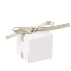 Rouleau de ruban en satin - 25 m - Couleur au choix