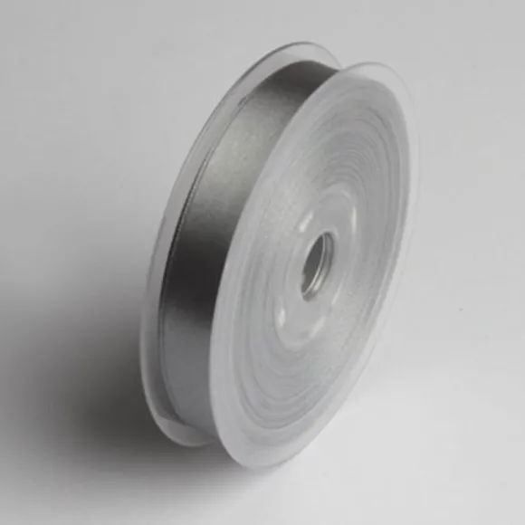 Ruban satin 15mm – Gris