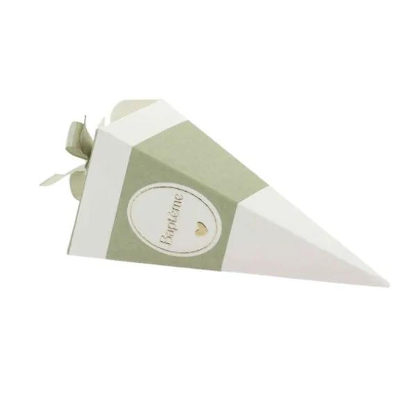 Ruban traditionnel en satin avec liseré doré - 1 cm x 5 m - Couleur Rose
