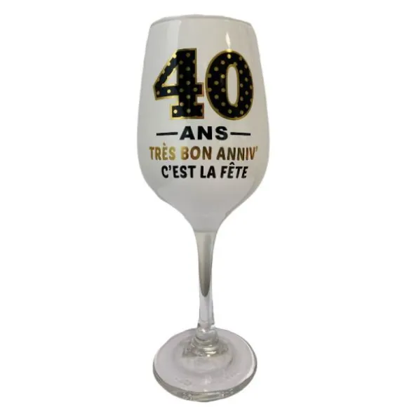 Sachet de 6 ballons Métallisés Argent - Joyeux Anniversaire