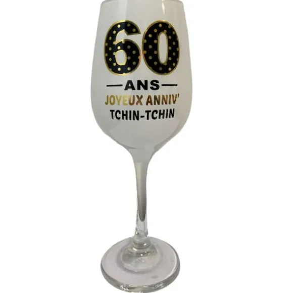 Sachet de 6 ballons Métallisés Or - Joyeux Anniversaire