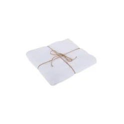 4 serviettes en gaze de coton - Couleur au choix