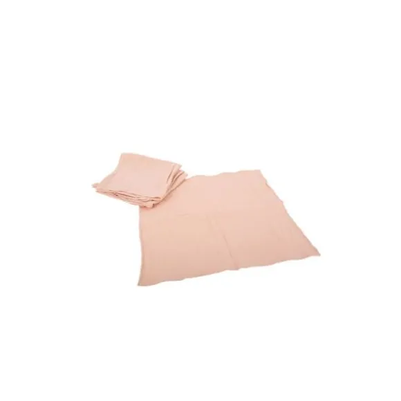 4 serviettes en gaze de coton - Couleur au choix
