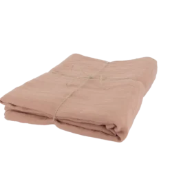 4 serviettes en gaze de coton - Couleur au choix