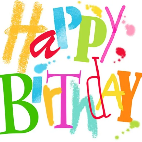 20 serviettes en papier - 33 x 33 cm - À la Carte "Happy Birthday Dance"