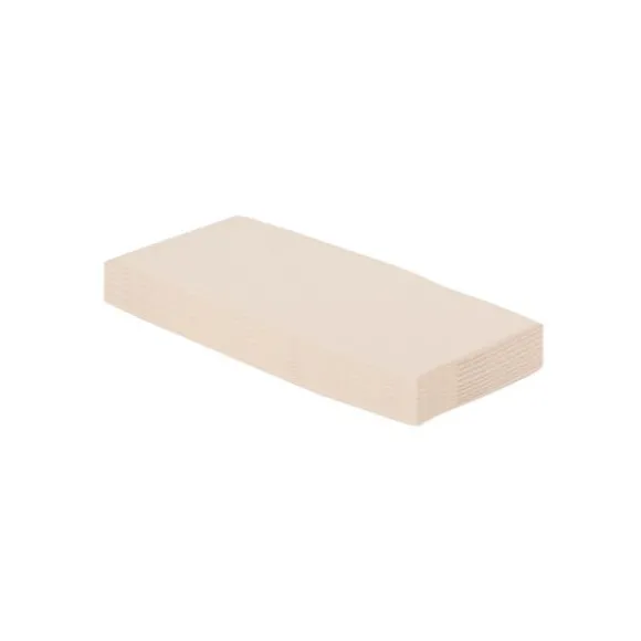 40 serviettes micro-gaufrées en ouate de cellulose pliées 1/8 - 38 x 38 cm - Couleur au choix