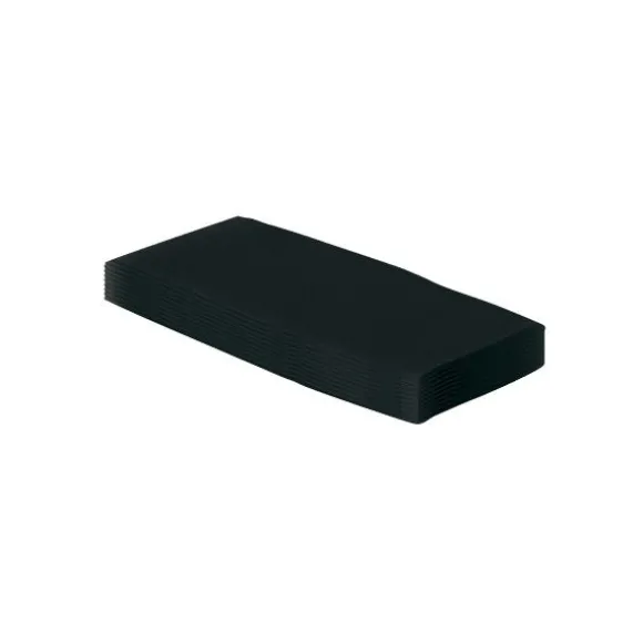 40 serviettes micro-gaufrées en ouate de cellulose pliées 1/8 - 38 x 38 cm - Couleur au choix