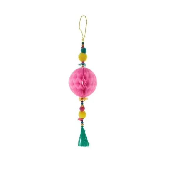 Suspension Boule Alvéolée - Collection "Mexique"