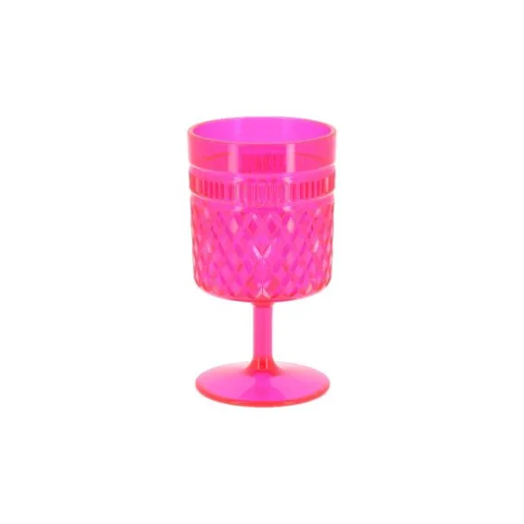 Verre à pied Élixir réutilisable en plastique - 270 ml - Couleur au choix