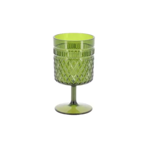 Verre à pied Élixir réutilisable en plastique - 270 ml - Couleur au choix