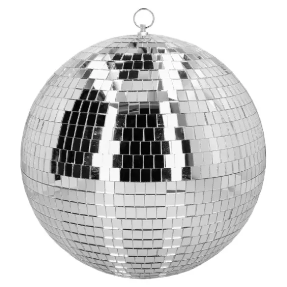 Visière Disco argentée